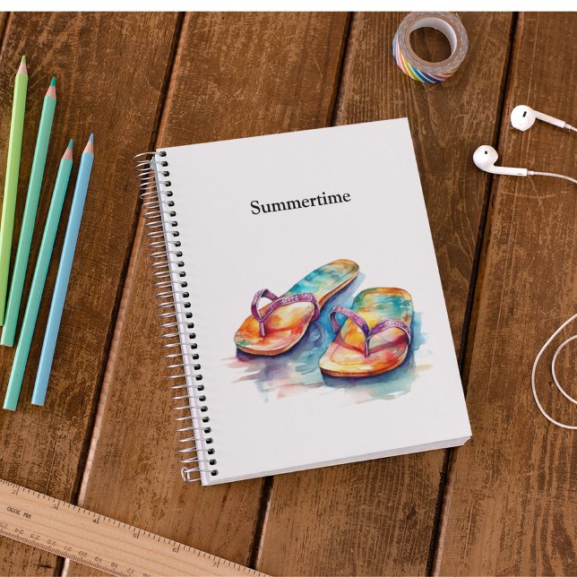 Agenda Chinelos Rainbow Reef, personalizado (Criador carregado)