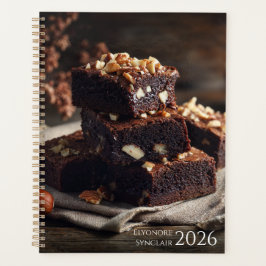 Agenda Chocolate Brownie Dessert 2026
