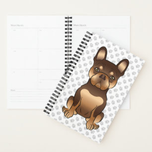 Agenda Chocolate E Galinha-Do-Cachorro Francês Cachorro-G