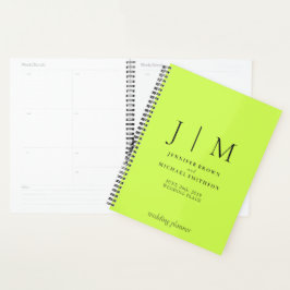Agenda Ciber Lima Jato Preto Formal Simples Dia Casamento