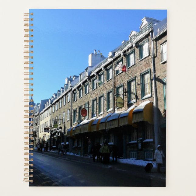 Agenda Cidade Velha do Quebec, Quebec, Canadá (Frente)