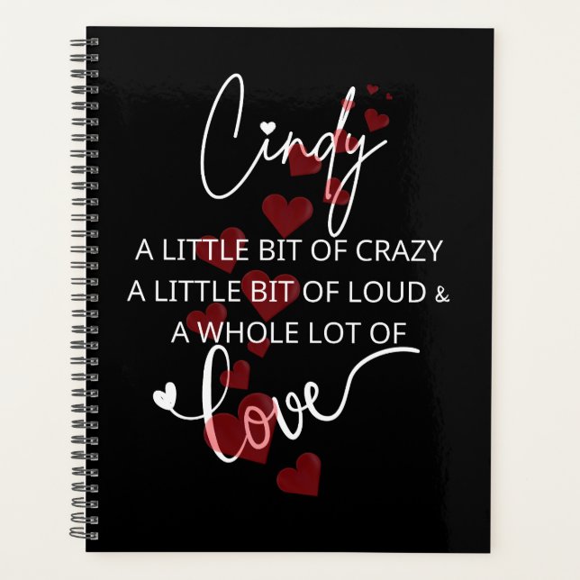 Agenda Cindy Lotta Love (Frente)