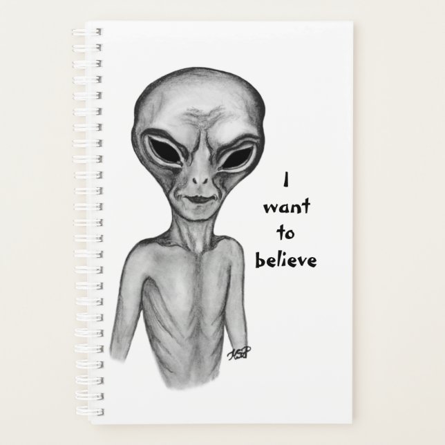 Agenda Cinza, quero acreditar no Planner (Frente)