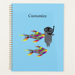 Agenda Cinza Seal Thunder_Cove