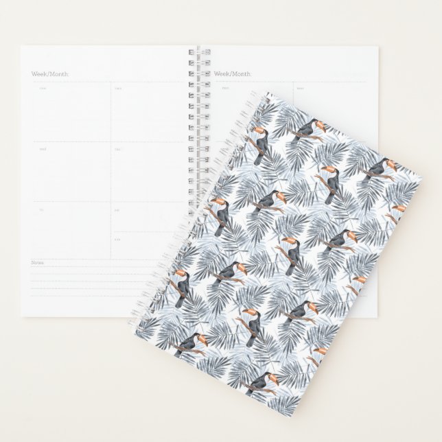 Agenda Cinza Toucan (Exibição)