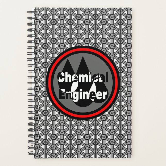 Agenda Círculo das gotas do Engenheiro químico (Frente)
