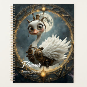 Agenda Cisne Mecânico ao Luar – Guardião de Sonhos Curios