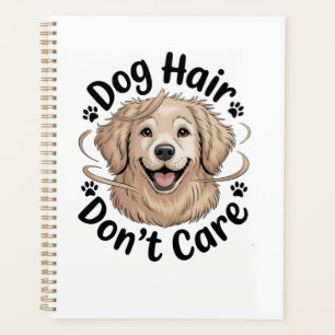 Agenda Citação engraçada de Cabelo de Cachorro Retriever