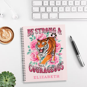 Agenda Citação Motivacional Cristã do Tigre Positiva 2026