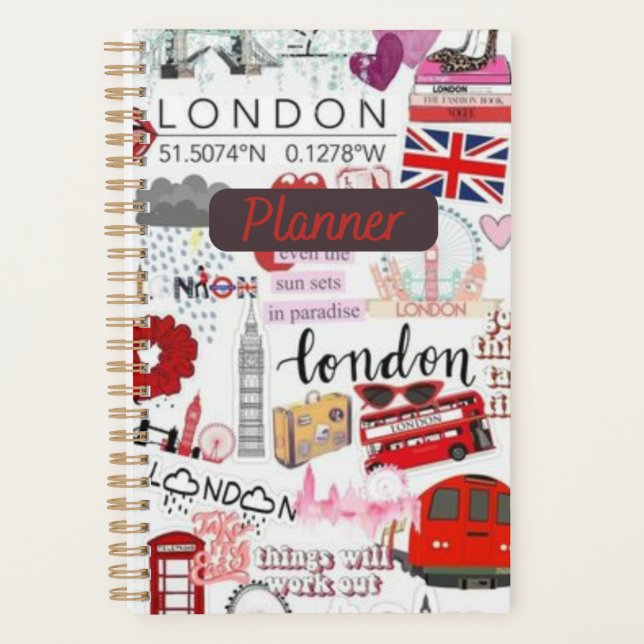 Agenda City of London Chic Planner (Frente)