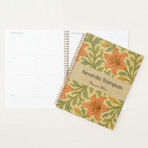 Classe personalizado estilo William Morris florais