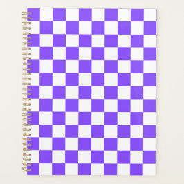 Agenda Classic visual purple checkerboard 