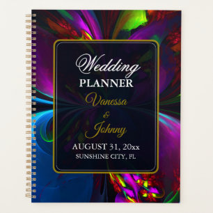 Agenda Clássico Elegante Moderno Padrão Floral #902 Casam