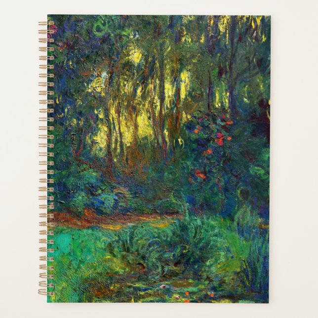 Agenda Claude Monet - Canto de um Pond com Lírios (Frente)