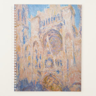 Agenda Claude Monet - Catedral de Rouen ao pôr do sol