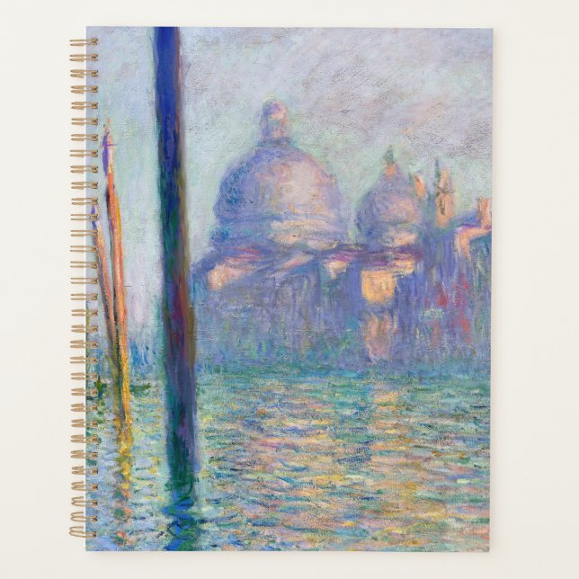 Agenda Claude Monet - Grande Canal, Veneza (Frente)