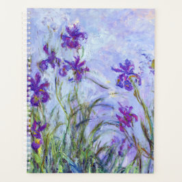 Agenda Claude Monet - Lilac Irises / Iris Mauves