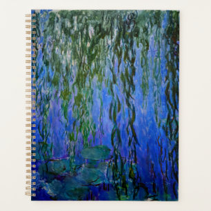 Agenda Claude Monet - Lírios d'água com salgueiro chora