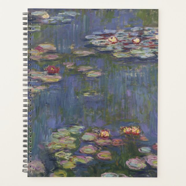 Agenda Claude Monet Lírios de Água (Frente)