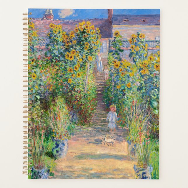 Agenda Claude Monet - O Jardim do Artista em Vetheuil (Frente)