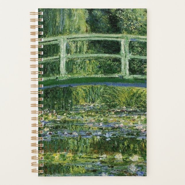 Agenda Claude Monet Water Lily (Frente)
