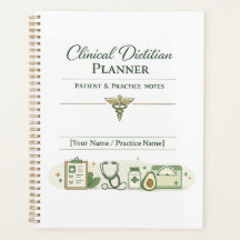 Clinical Dietitian Planner Patient &Practice Notes