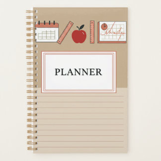 Agenda Cobrir de Pastel mínimo