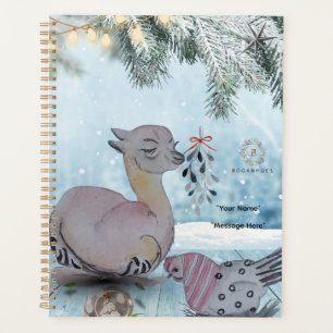 Agenda cobrir "Eleze style Lama with Polka Hen" Boganhues