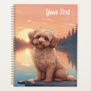 Agenda Cockapoo pelo lago