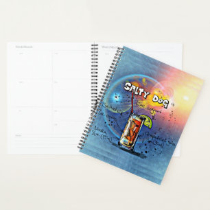 Agenda Cocktail de cães salgados ( nº 6 de 12 conjuntos d