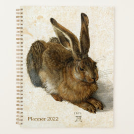 Agenda Coelho, Lebre por Durer Vintage Nature Art, 1502