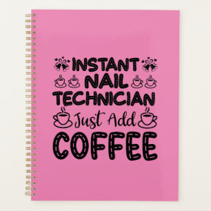 Agenda Coffee Coffee Technician Engraçado