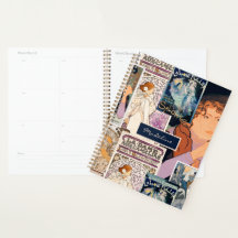 Colagem de Artes do Poster vintage Francês Persona