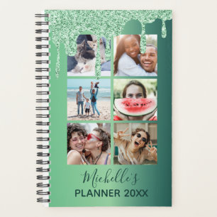 Agenda Colagem de Fotografias Diariamente com Diminuição