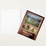 Agenda Colagem de fotos da família de celeiros russos<br><div class="desc">Crie a sua própria colagem de fotos de celeiro rústico Planejador Adicione suas próprias fotos e texto e crie um planejador muito pessoal e exclusivo.</div>