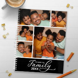 Agenda Colagem de Fotos da Família Moderna
