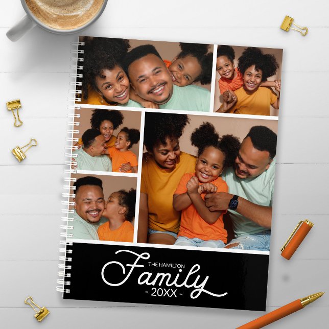Agenda Colagem de Fotos da Família Moderna (Criador carregado)