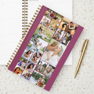 Agenda Colagem de Fotos da Família Moderna 19 Imagem Ros