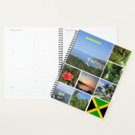 Agenda Colagem de Fotos da Jamaica