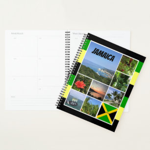 Agenda Colagem de Fotos da Jamaica