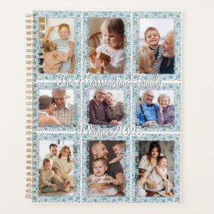 Agenda Colagem de fotos Floral 9