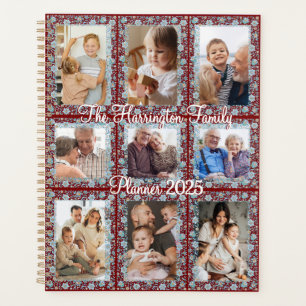 Agenda Colagem de fotos Floral 9