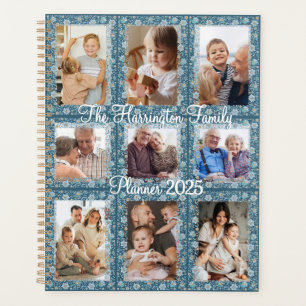 Agenda Colagem de fotos Floral 9