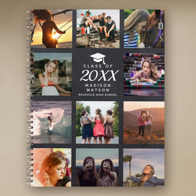 Agenda Colagem de Fotos Personalizada Classe De Formando  (Criador carregado)