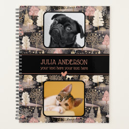 Agenda Colagem de Fotos Personalizada no Natal Moderno