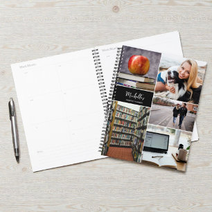 Agenda Colagem de Fotos Personalizadas