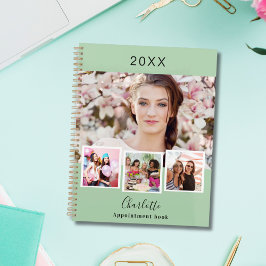 Agenda Colagem de fotos verdes em sábado 2026