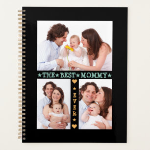 Agenda Colagem Fotográfica da Família 3 Melhor Dia de as