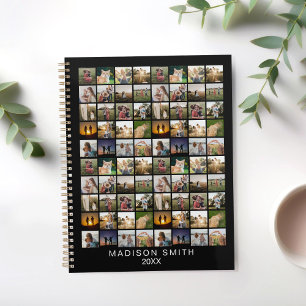 Agenda Colagem personalizada de 80 fotos
