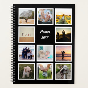 Agenda Colagem Personalizada de Fotos 11 Família Personal
